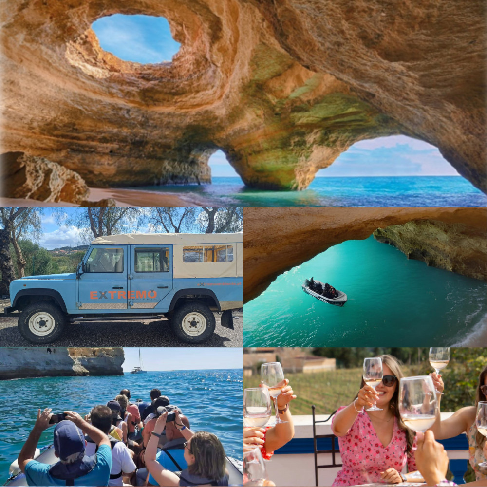 Benagil Secrets Jeep Tour in Albufeira