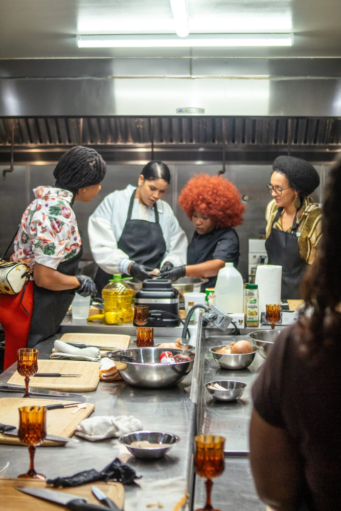 Small Group Haitian Cooking Class in Los Angeles with Kerline