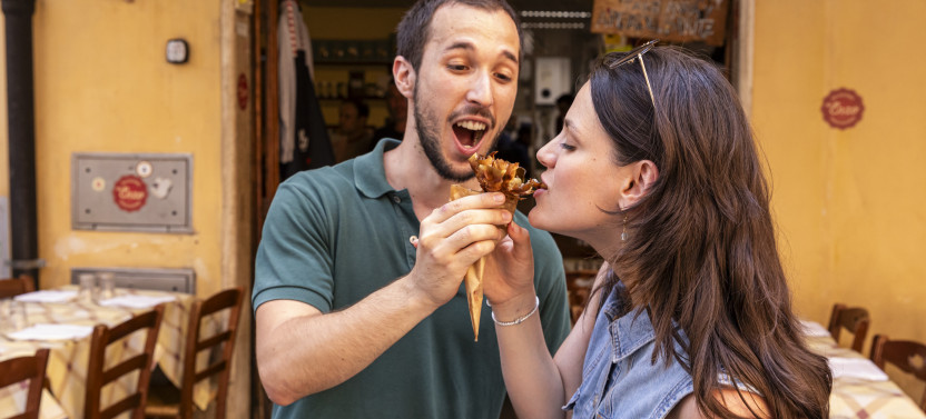 Small Group Twilight Trastevere Rome Food Tour