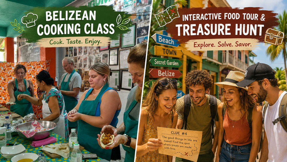 Combo Cooking Class & Interactive Treasure Hunt