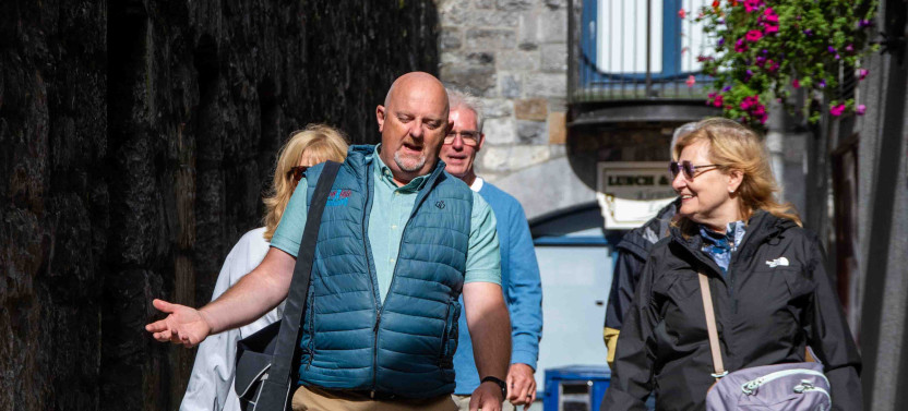 Walking Tour of Galway,country Ireland