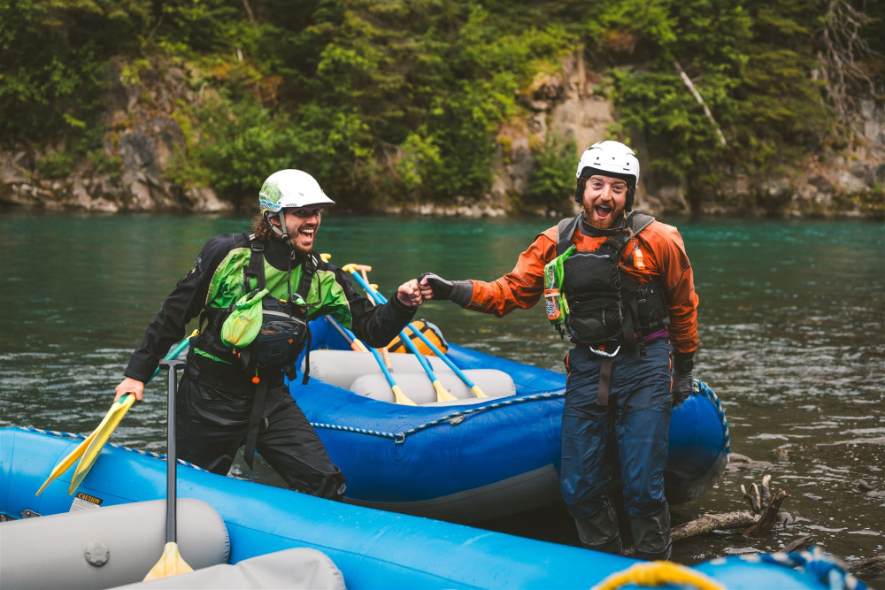Matanuska River Lions Head Whitewater Rafting