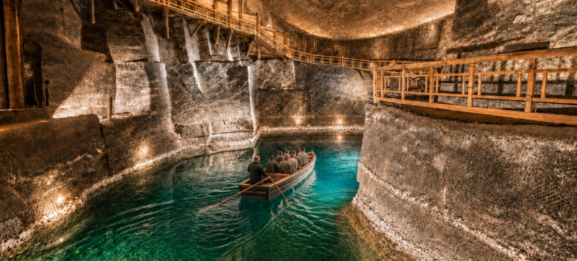 Wieliczka Salt Mine From Krakow