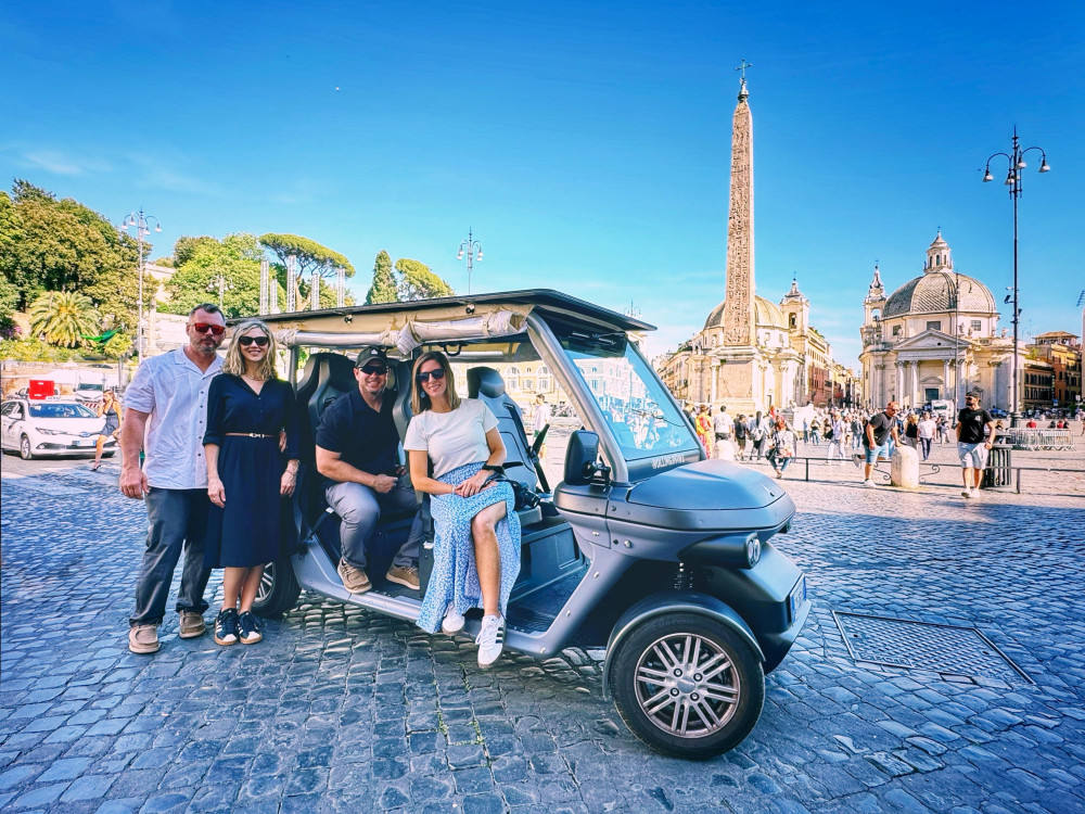 Private Rome By Golf Cart Tour