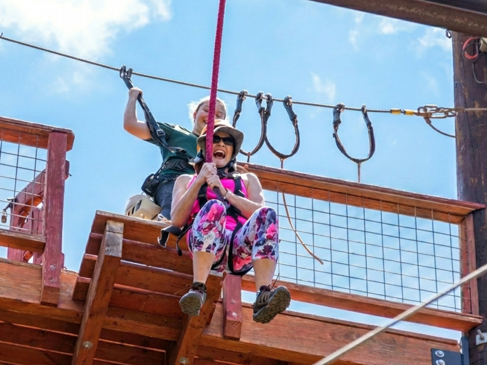 Coral Crater Adventure Park: Adventure Course Extreme