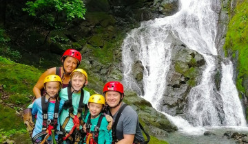 A picture of 1-Night Costa Rica Adventure Golden Package: 18 Zipline Waterfall Adventure