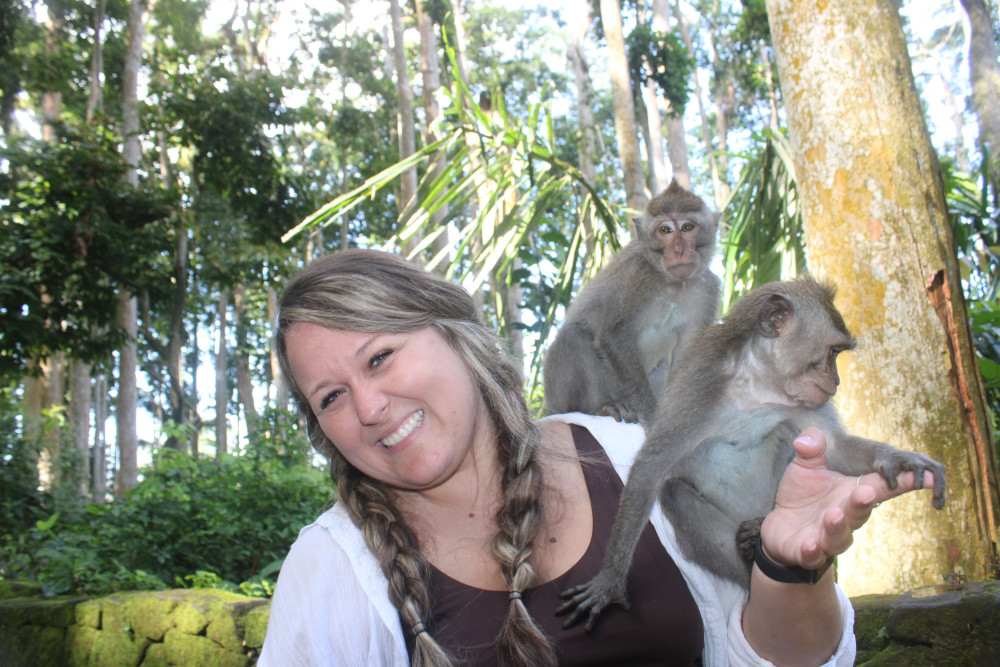 Private Ubud Tour with Waterfall , Temple and Monkey Forest