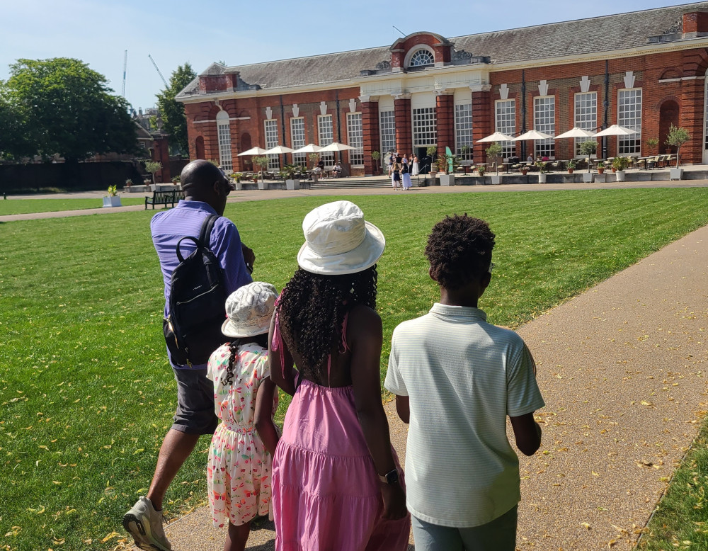 Kensington Palace Walk inc Private Table at the Orangery (no food included)