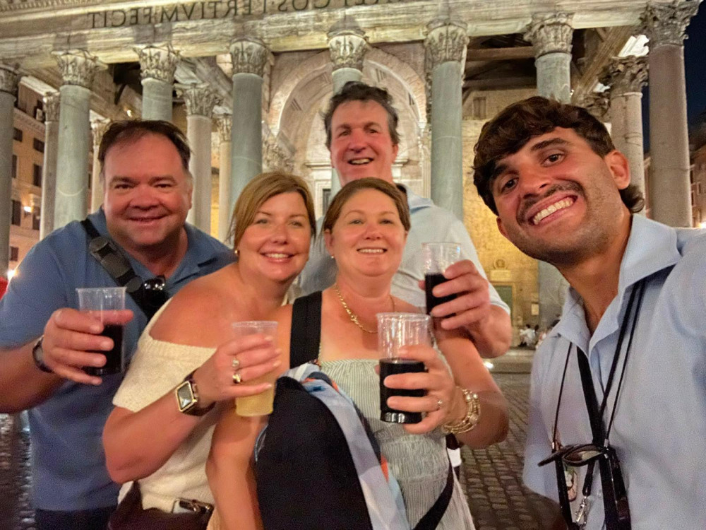 Spritz & Go: Rome Sunset Golf Cart Tour with Spritz