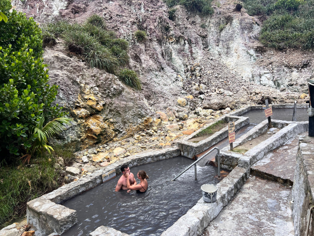 St. Lucia Volcano Mud Baths & Waterfall Experience with Lunch