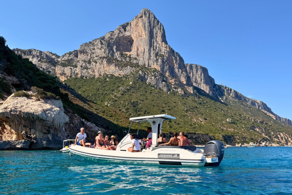 From Arbatax: RIB Trip Between Cala Luna and Cala Goloritzé