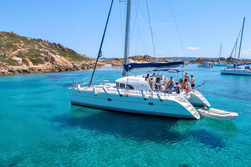 Catamaran Tour of The Islands of La Maddalena Archipelago from Cannigione