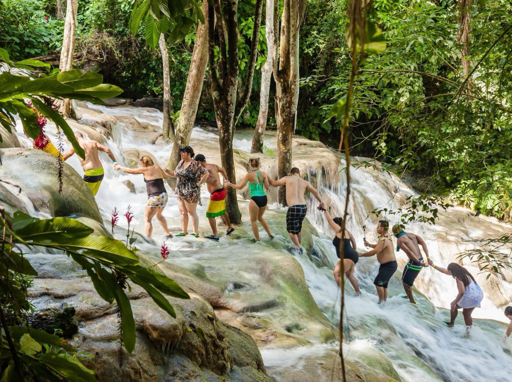 Ocho Rios Dunn's River Falls Tour from Montego Bay and Falmouth