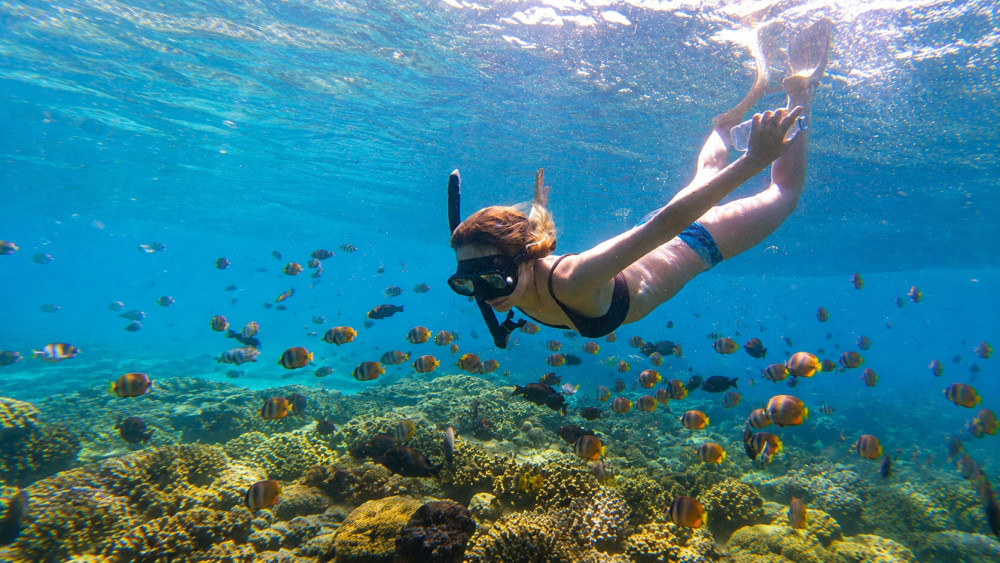 Blue Lagoon Snorkeling and Hidden Canyon Adventure - East Bali