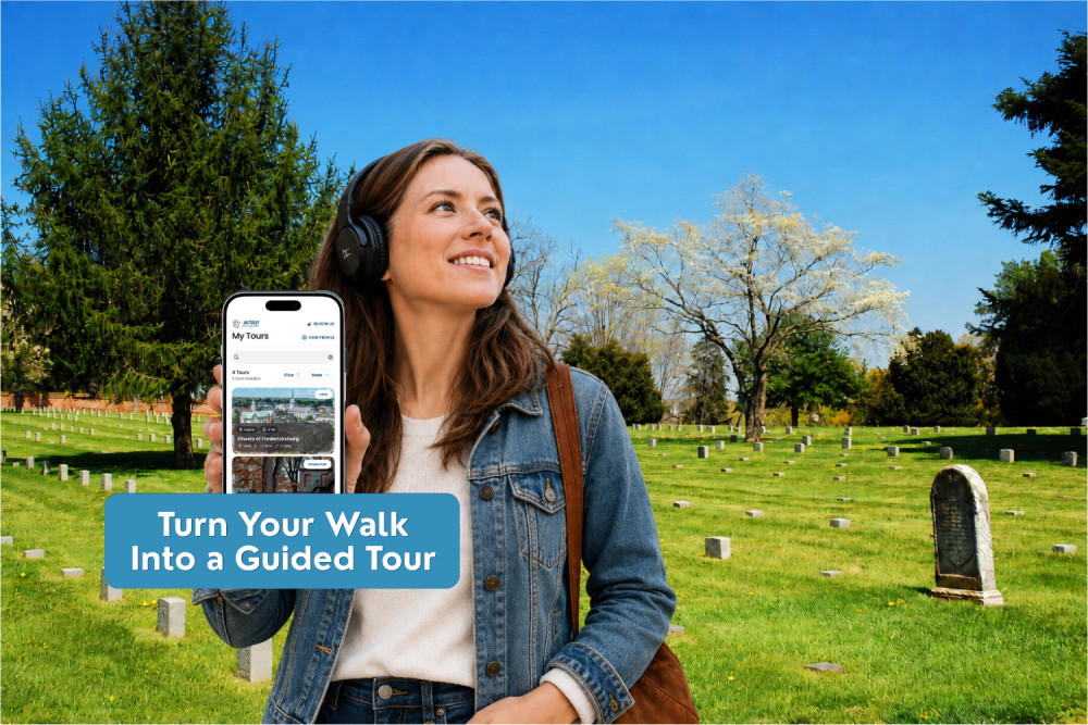 Ghosts of Fredericksburg Self-Guided Walking Audio Tour Guide