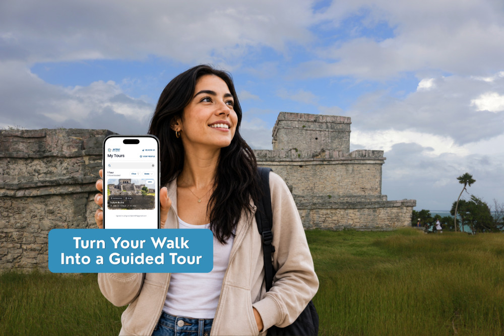 Tulum Ruins: Self-Guided Tour with Audio Narration & Map