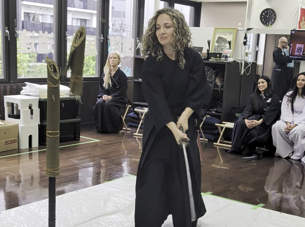 Tokyo Samurai Experience: Try Cutting with a Real Japanese Sword