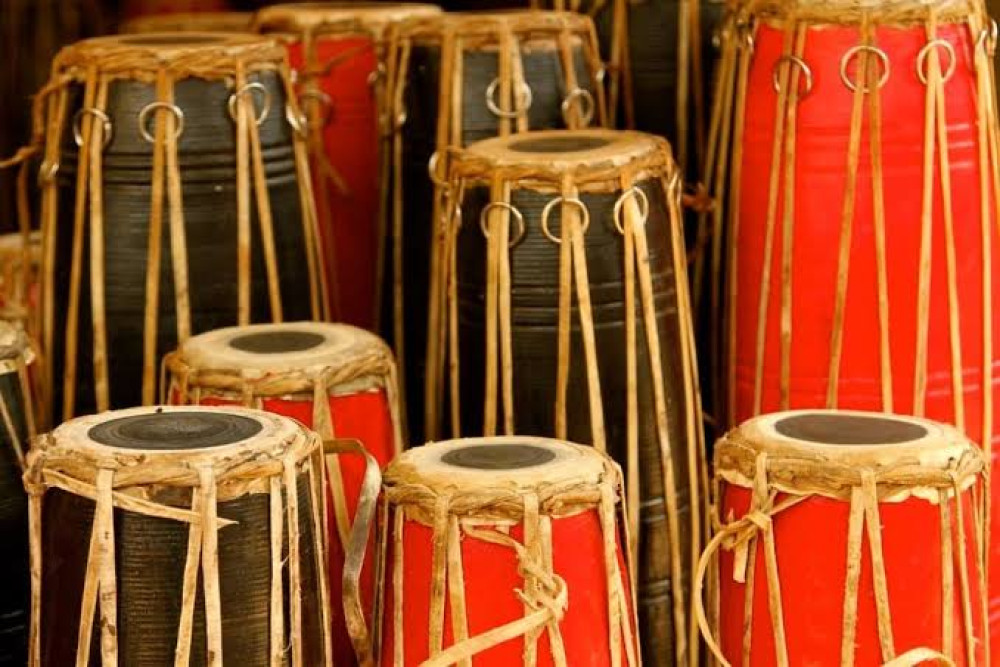 Kathmandu: Traditional Madal Music Class with a Gift