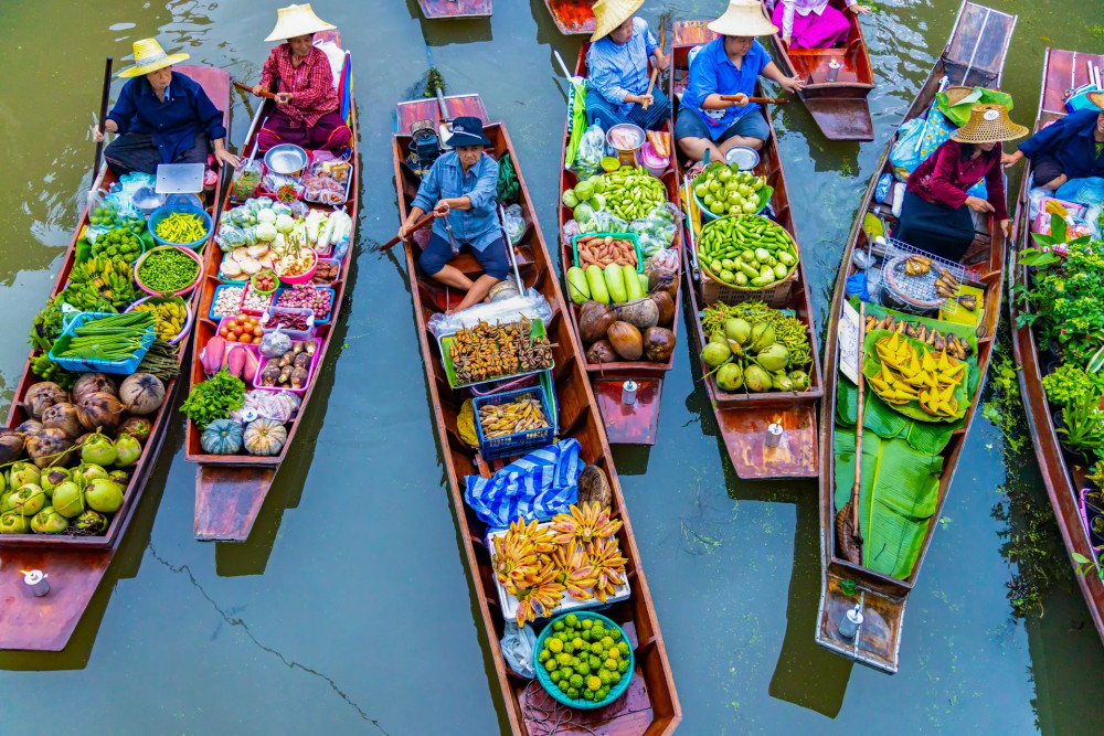 Shore Excursion: Explore Pattaya Floating Market From Cruise Port