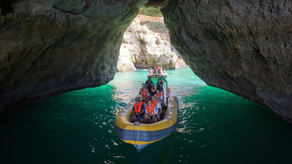 Benagil Caves Boat Tour from Portimão in a Small Group