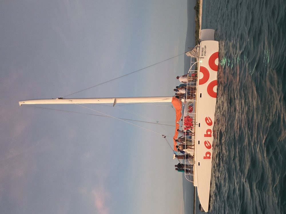 Cabo Rojo Catamaran to Bahía de las Águilas with Snorkeling Up to 30 Guest