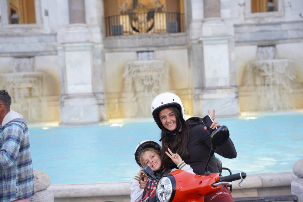 Buongiorno Roma! Traditional Italian Breakfast & Vespa Sidecar