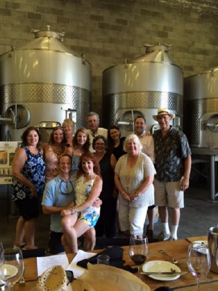 napa wine tour group