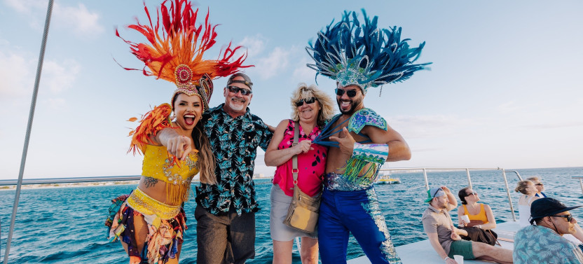 Sunset Carnaval Cruise with Live Entertainment and Open Bar