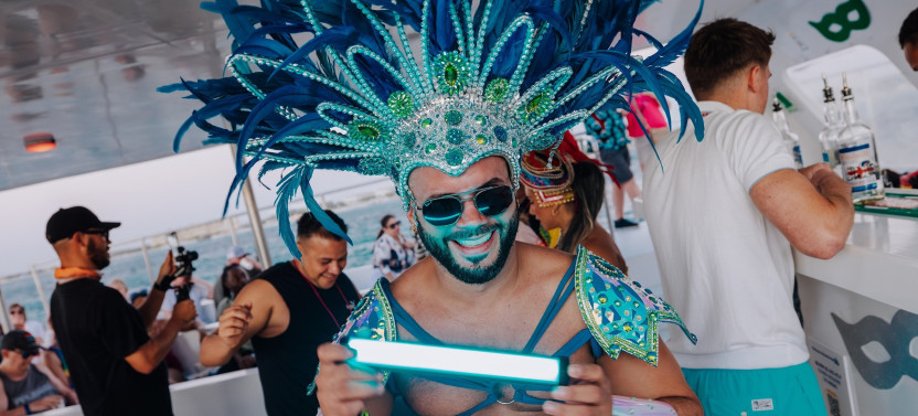 Sunset Carnaval Cruise with Live Entertainment and Open Bar