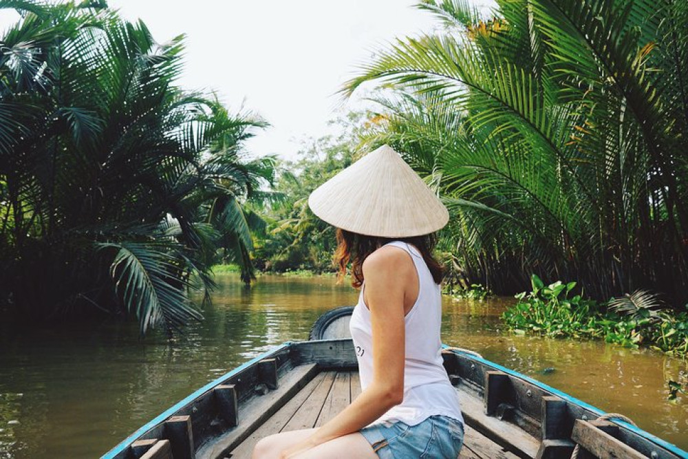 Mekong River Delta Tour with Tan Phong Island, Vinh Trang Pagoda & More