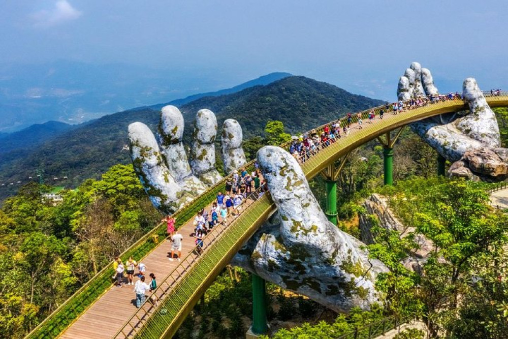 Full-Day Ba Na Hills & Golden Bridge Tour with Cable Car Ride