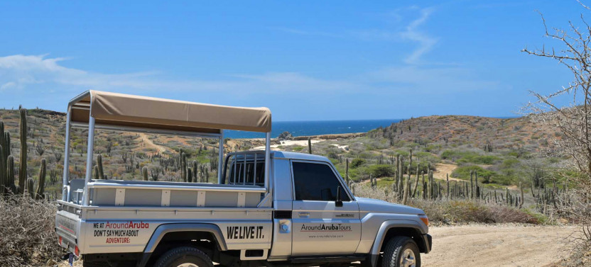 Aruba Outback Safari Jeep Tour - Lighthouse, Arikok & Conchi Pool