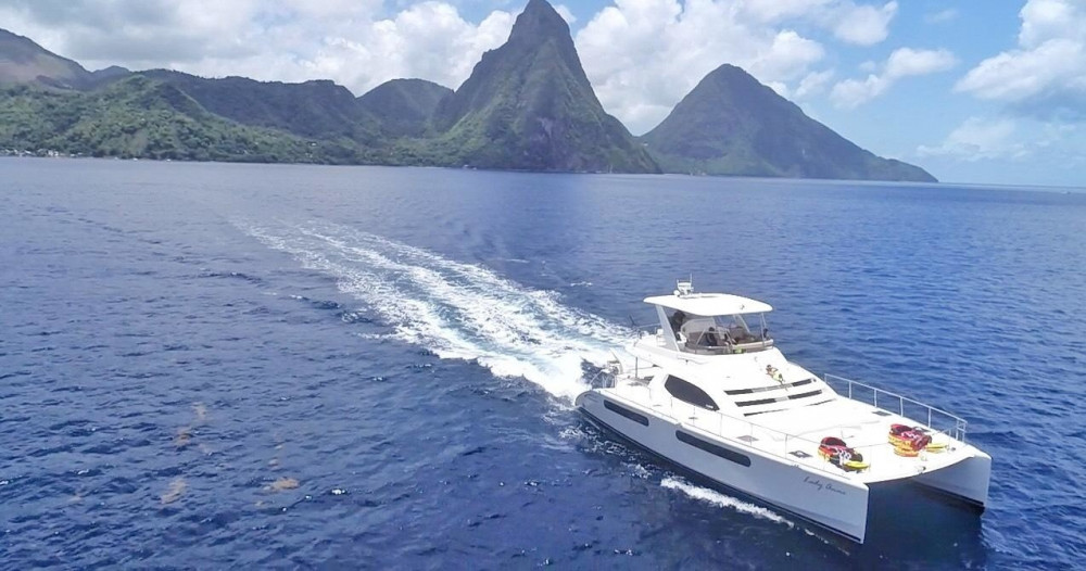 west coast catamaran cruise castries