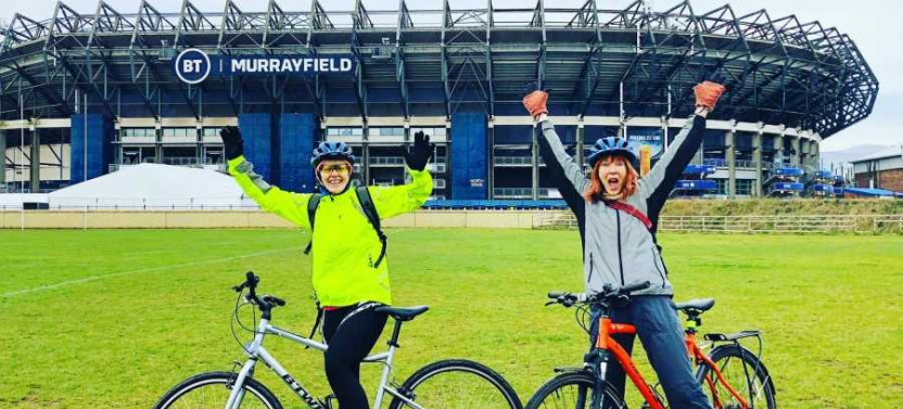 The 20mile Circular Cycle Tour of Edinburgh