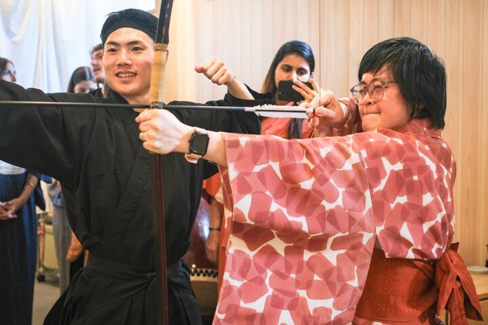 Samurai Experience In Tokyo: Kyudo (Archery) or Katana Options