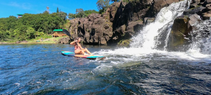 Sunrise Horseback Ride Waterfall Swim/Break