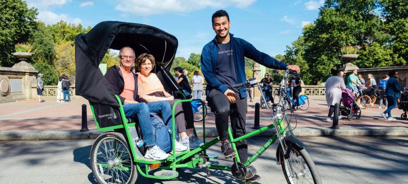 1-Hour Classic Central Park Pedicab Tour