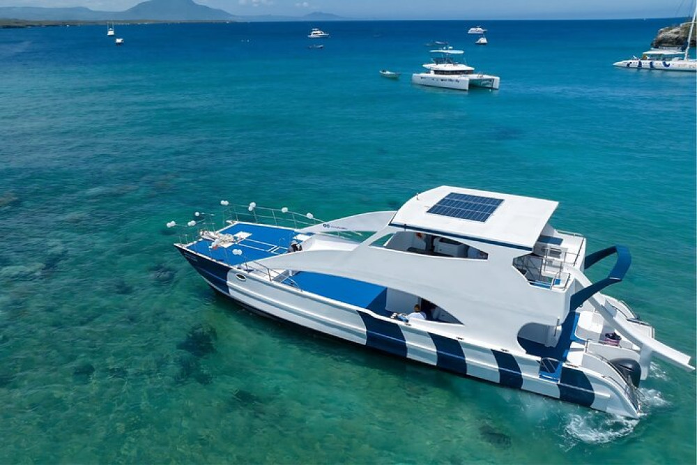 Puerto Plata Catamaran Cruise with Snorkeling, BBQ & Open Bar