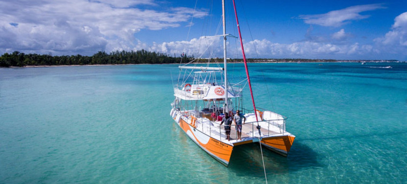 Private Sunset Catamaran Charter on the Happy Fish 1