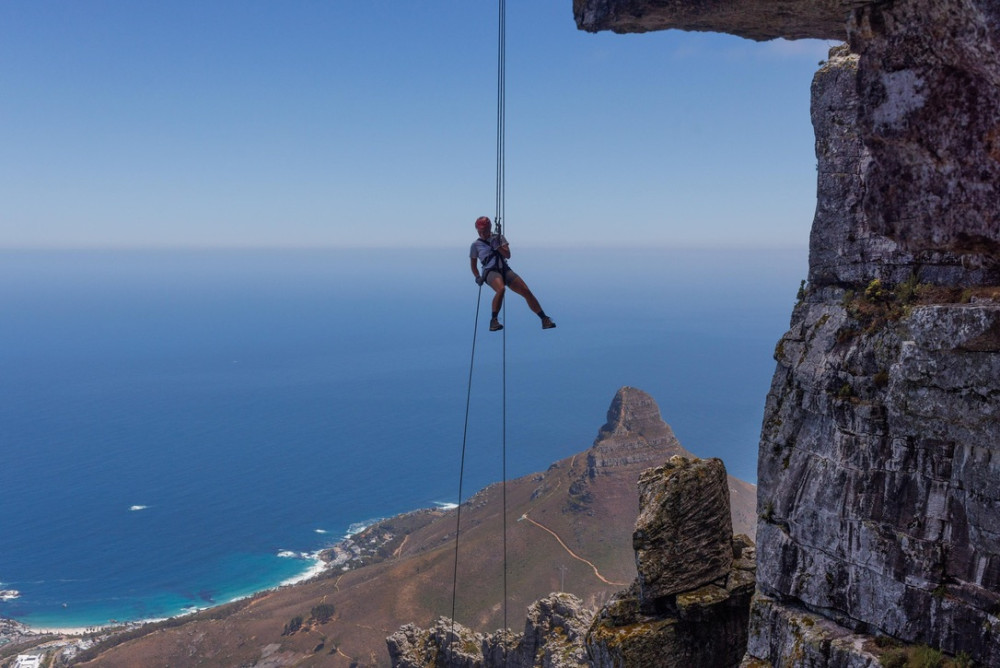 Private Full-Day Rock Climbing on Table Mountain