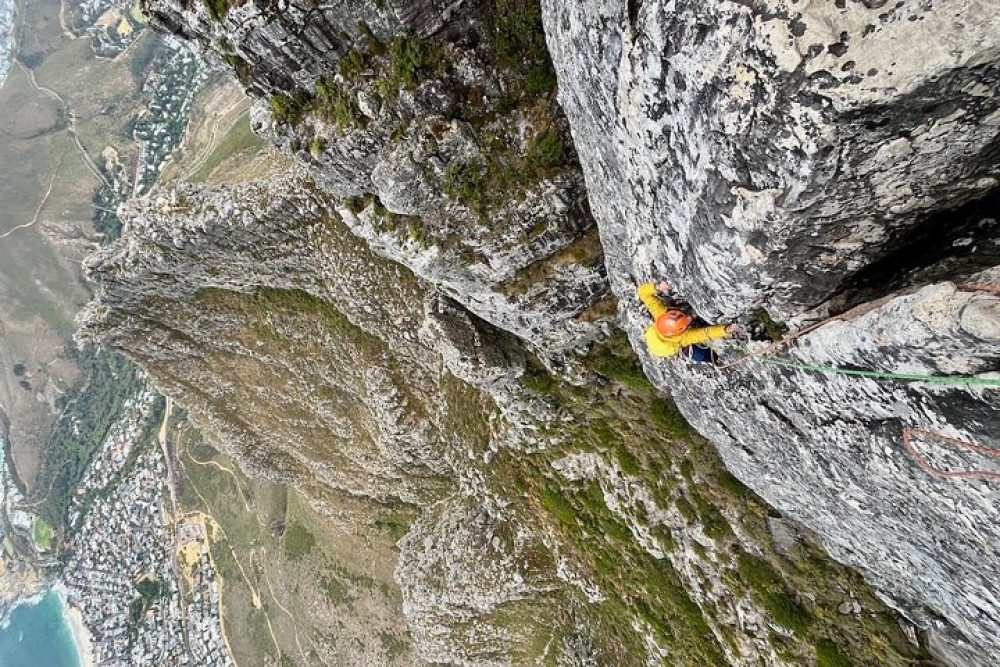 Private Half-Day Rock-Climbing on Table Mountain