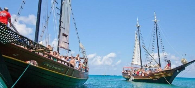 Afternoon Aruba Snorkel Cruise with Shipwreck, Reefs & Open Bar