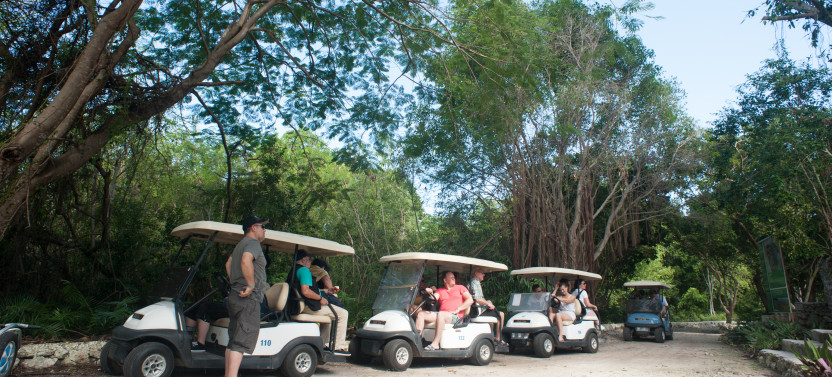 Discover Punta Cana Lagoon Indigenous Eyes by Golf Cart