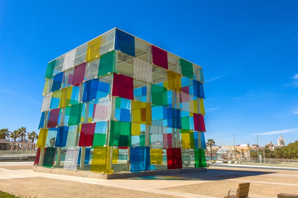 Malaga: Centre Pompidou Malaga Entry Ticket and Audio guide