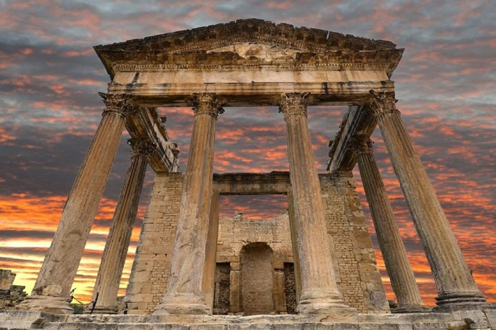 From Tunis: Private Tour Oudhna- Testour- Dougga