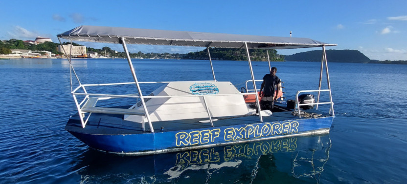 Reef Explorer on a Semi-Submersible Boat