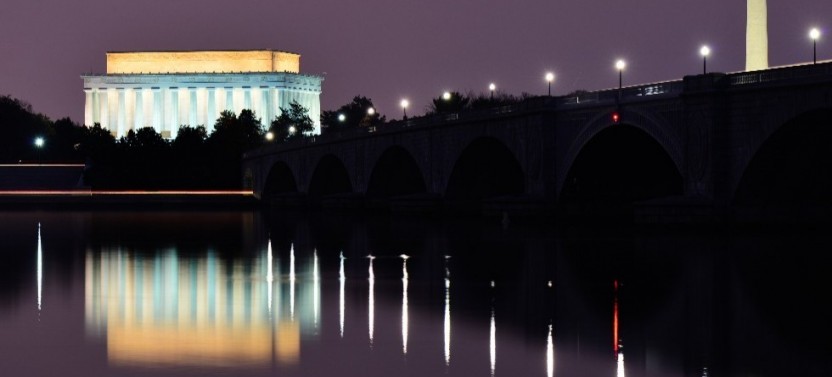 Private Washington DC Monuments by Night