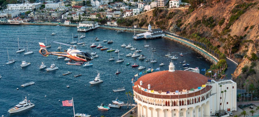 Scenic Catalina Island Aerial Tour Over Avalon & Coastline