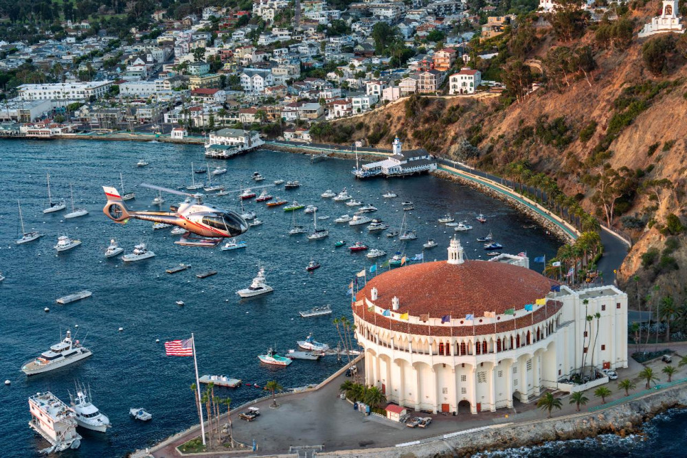 Scenic Catalina Island Aerial Tour Over Avalon & Coastline