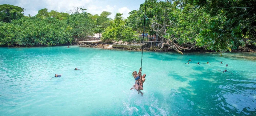 Full-Day Cultural, Blue Lagoon & Eden On The River Tour From Port Vila